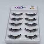 مژه سوفیا 5 بعدی 5 جفته مدل X009