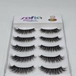 مژه سوفیا 5 بعدی 5 جفته مدل X013